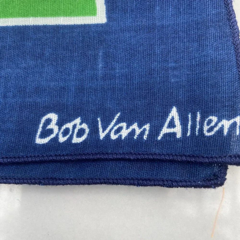 Bob Van Allen MCM Cloth Napkins Squares Set Of 8 Avant Grade MOD Retro